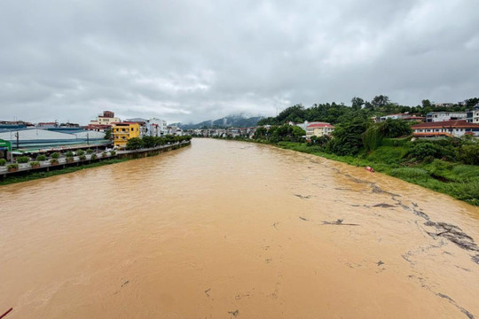 Cao Bằng: Cảnh báo lũ trên các sông
