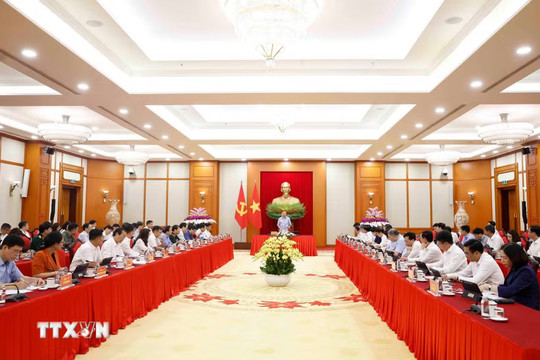 Kết luận của Tổng Bí thư, Chủ tịch nước Tô Lâm tại buổi làm việc về công tác chuẩn bị năm học mới