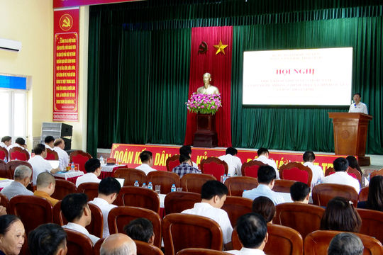 Xã Bắc Thái Ninh: Nâng cao hiệu quả chính quyền sau 1 năm vận hành