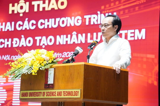Bộ trưởng Hoàng Minh Sơn: Nguồn nhân lực STEM là nền tảng phát triển công nghệ cao