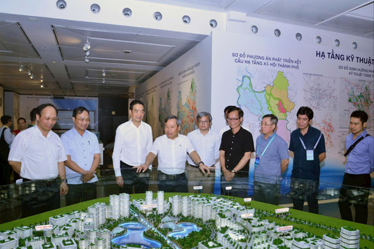 Kiểm tra công tác chuẩn bị tổ chức Hội nghị công bố Quy hoạch tổng thể Thủ đô Hà Nội tầm nhìn 100 năm và xúc tiến đầu tư năm 2026