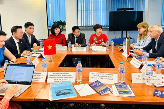 Tăng cường hợp tác tư pháp và hòa giải giữa Việt Nam - Bulgaria