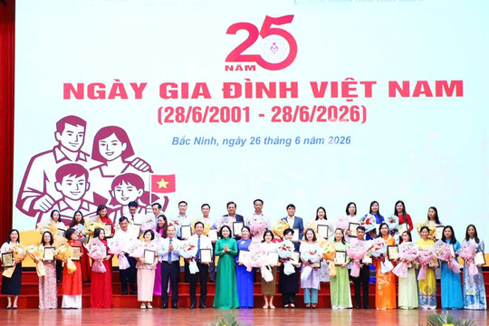 Gia đình hạnh phúc - nền tảng của một quốc gia thịnh vượng
