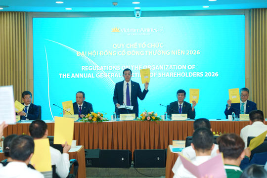 Đại hội đồng cổ đông thường niên năm 2026: Vietnam Airlines đặt mục tiêu doanh thu 138.899 tỷ đồng