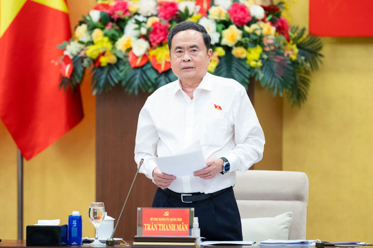 Bí thư Đảng ủy Quốc hội, Chủ tịch Quốc hội Trần Thanh Mẫn chủ trì Hội nghị lần thứ 5, Ban Chấp hành Đảng bộ Quốc hội