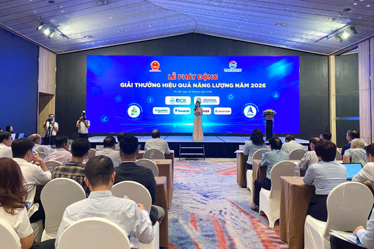 Phát động chuỗi “Giải thưởng hiệu quả năng lượng năm 2026”