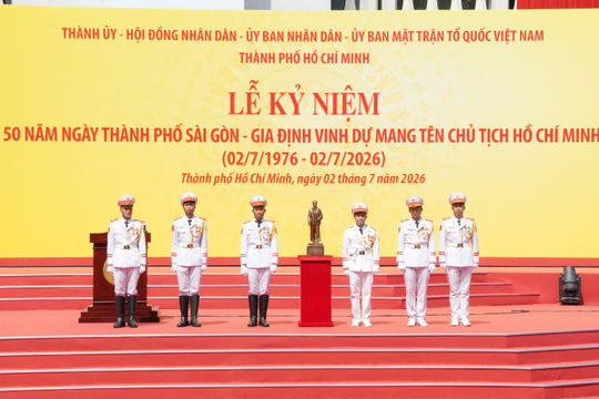 TP. Hồ Chí Minh: Tổng duyệt Lễ kỷ niệm 50 năm Thành phố Sài Gòn - Gia Định chính thức mang tên Chủ tịch Hồ Chí Minh