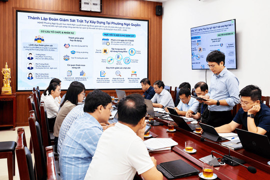 Khi dữ liệu trở thành “giác quan” của chính quyền