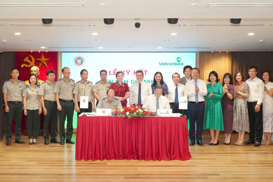 Vietcombank và Cục Quản lý Thi hành án dân sự ký kết Biên bản ghi nhớ hợp tác