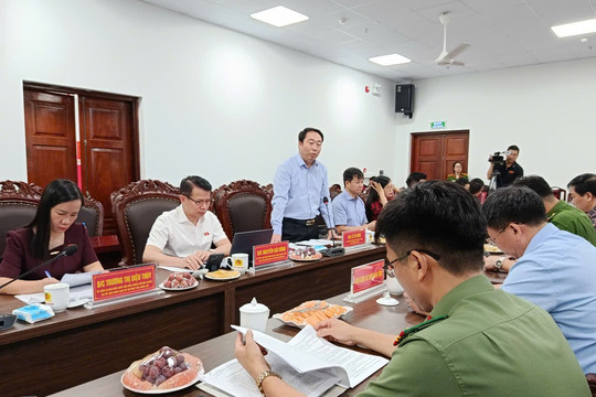 Khảo sát công tác bồi thường nhà nước tại Công an tỉnh Bắc Ninh