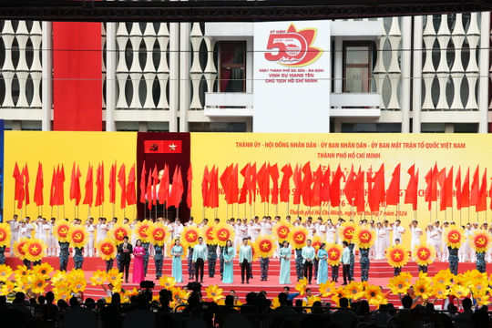 TP. Hồ Chí Minh tổ chức Lễ kỷ niệm 50 năm thành phố mang tên Bác
