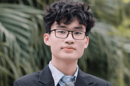 Thủ khoa khối D07 là nam sinh Trường ĐH Sư phạm Hà Nội