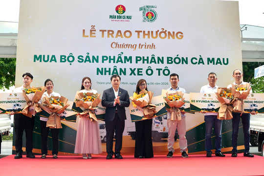 PVCFC trao giải chương trình Xúc tiến bán hàng