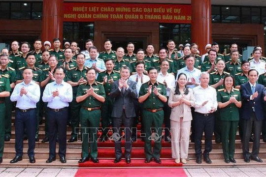 Toàn quân tăng tốc xây dựng quân đội cách mạng, chính quy, tinh nhuệ, hiện đại
