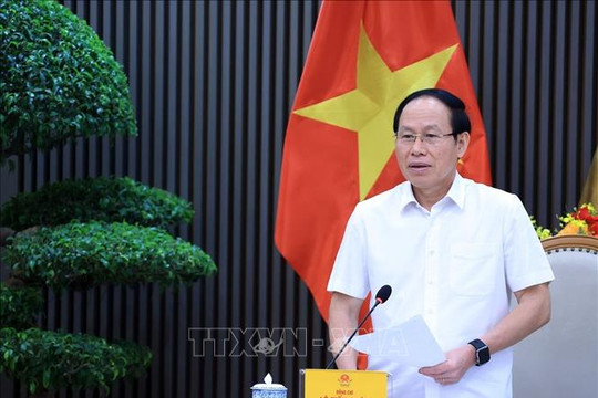 Phó Thủ tướng Lê Tiến Châu: Tập trung tổng rà soát hệ thống văn bản quy phạm pháp luật