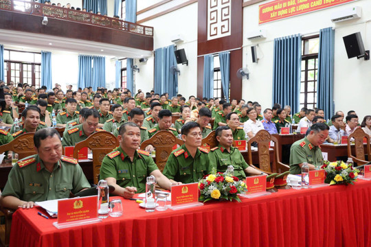Bảo đảm tuyệt đối an ninh, an toàn 83 sự kiện chính trị, văn hóa, lễ hội