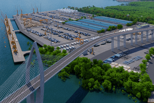 Lễ Động thổ Cảng Quốc tế QTM: Kiến tạo cửa ngõ logistics mới tại Cái Mép - Thị Vải