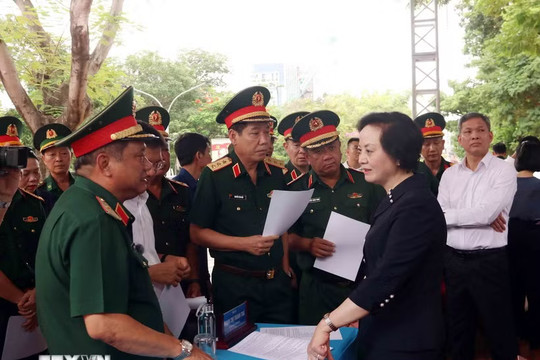 Phó Thủ tướng Phạm Thị Thanh Trà kiểm tra công tác chuẩn bị Lễ triển khai tìm kiếm, quy tập hài cốt liệt sỹ