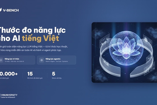 Ra mắt V-Bench thước đo năng lực mô hình AI dành cho người Việt