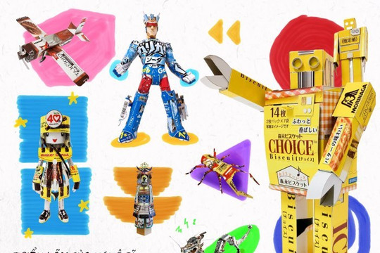 Nghệ sĩ Nhật Bản mang nghệ thuật Package Craft đến Việt Nam
