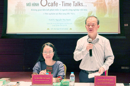 Mô hình quán cà phê trong bảo tàng, tại sao không?