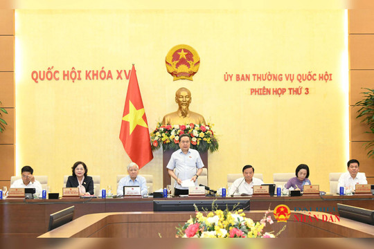 Thông cáo báo chí về Chương trình Phiên họp thứ 4 của Ủy ban Thường vụ Quốc hội (Tháng 7/2026)