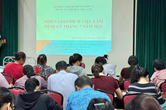 Hải Phòng: Có 1.600 vị trí việc làm cần tuyển dụng tại Phiên giao dịch việc làm