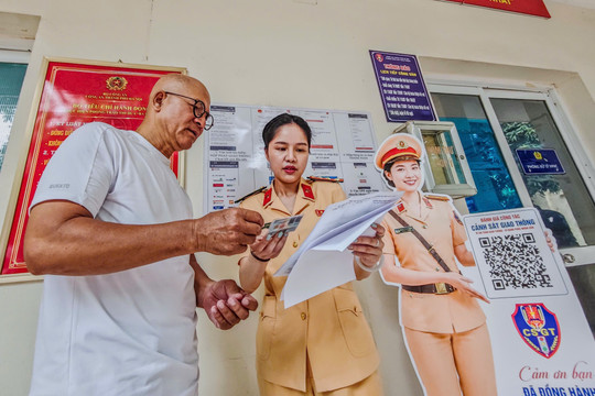 Người dân Thủ đô sẽ được tra cứu hồ sơ GPLX ngay tại nhà