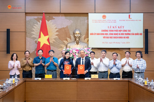 Ủy ban KeoNhaCai QQ88c, Công nghệ và Môi trường ký kết Chương trình phối hợp công tác với Đại học Bách khoa Hà Nội