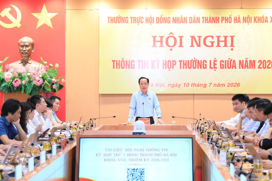 Tiếp tục hoàn thiện thể chế, thúc đẩy phát triển Thủ đô