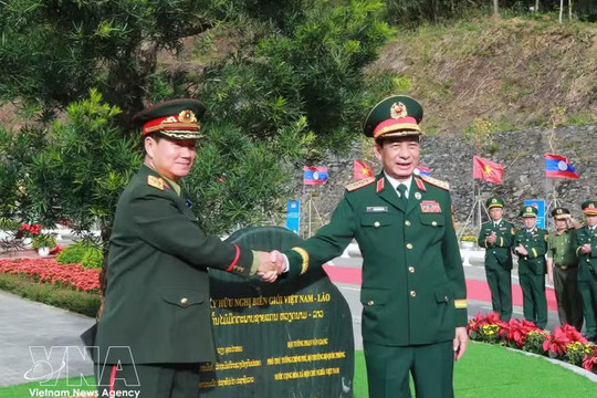 Border community twinning strengthens Vietnam–Laos friendship