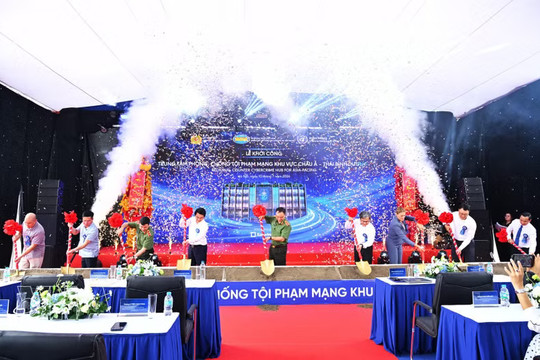 Construction begins on headquarters of Asia-Pacific counter cybercrime hub in Hanoi