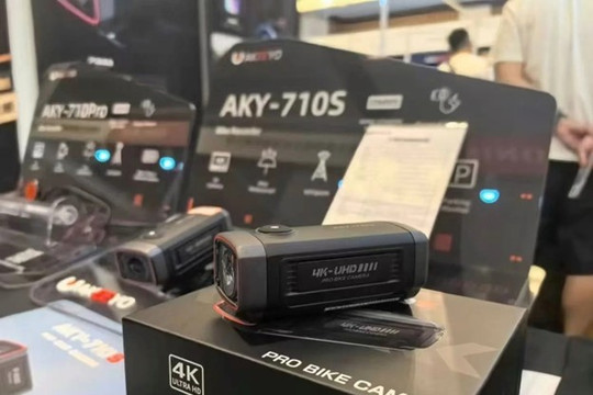 Khi camera hành trình trở thành “người bạn đồng hành” của người đi xe máy