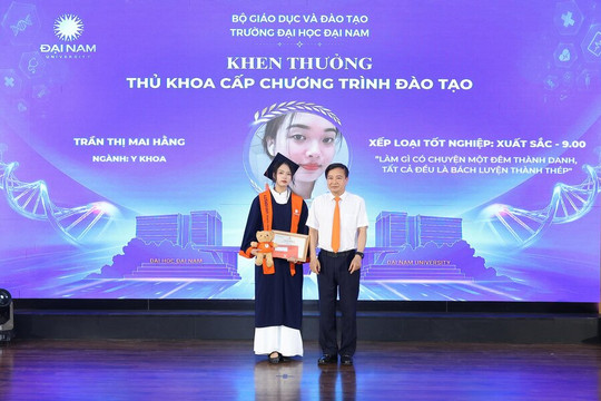 Hành trình theo đuổi ước mơ bác sĩ nội trú của nữ thủ khoa Trường Đại học Đại Nam