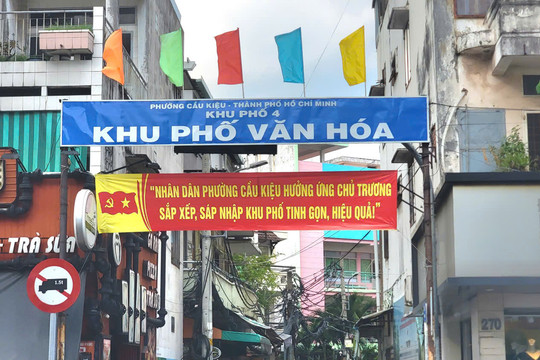 TP. Hồ Chí Minh: Sắp xếp 3.925 khu phố, khu dân cư bảo đảm các quy định pháp luật