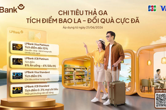 Thẻ tín dụng LPBank thiết lập chuẩn mực dịch vụ theo phân khúc, gia tăng giá trị trên từng giao dịch