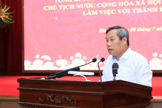 Hà Nội xác định mục tiêu tăng trưởng GRDP năm 2026 đạt 11% là nhiệm vụ chính trị trọng tâm