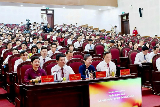 Kỳ họp thứ Tư, HĐND tỉnh Nghệ An khóa XIX Quyết sách cho mục tiêu tăng trưởng hai con số