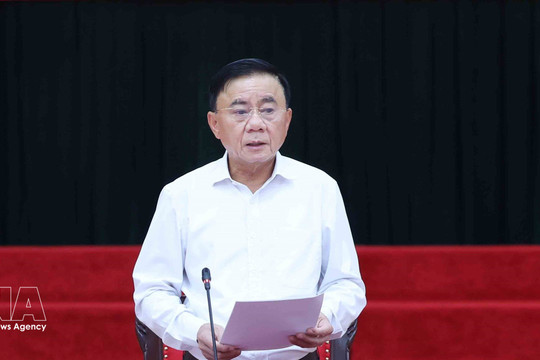 Senior Party official calls for stronger efforts to complete key tasks ahead