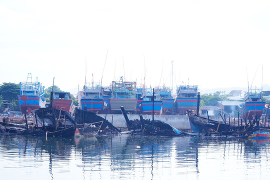Gia Lai: Tăng cường bảo đảm an toàn phòng cháy đối với tàu cá