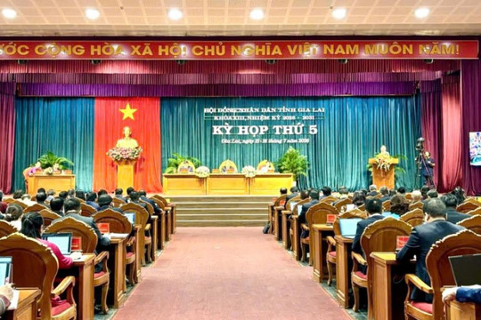 HĐND tỉnh Gia Lai xem xét nhiều quyết sách quan trọng tại Kỳ họp thứ Năm