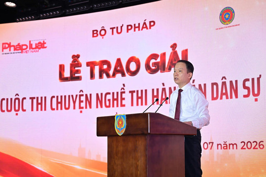 36 tác phẩm đoạt giải Cuộc thi “Chuyện nghề Thi hành án dân sự” lần thứ II