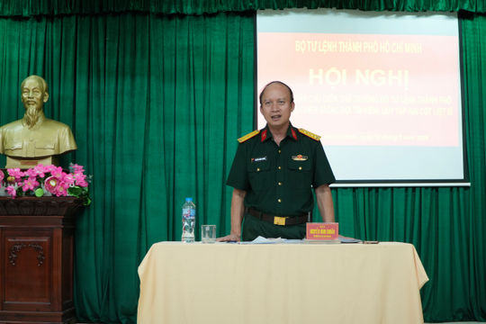 Bộ Tư lệnh TP. Hồ Chí Minh: Kịp thời đối thoại, tháo gỡ khó khăn cho lực lượng tìm kiếm, quy tập hài cốt liệt sĩ