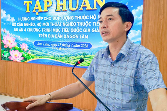 Hơn 150 người thuộc hộ nghèo, hộ mới thoát nghèo được tập huấn hướng nghiệp