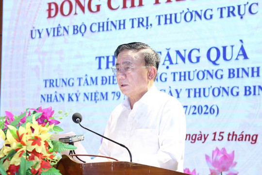 Thường trực Ban Bí thư Trần Cẩm Tú: Chăm lo người có công là trách nhiệm của cả hệ thống chính trị và toàn xã hội