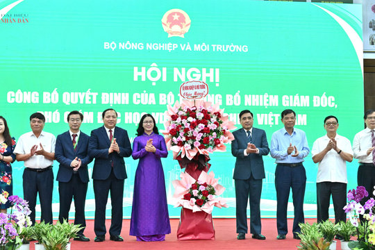 GS.TS. Nguyễn Thị Lan tiếp tục giữ chức Giám đốc Học viện Nông nghiệp Việt Nam