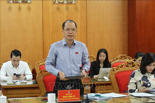 Khảo sát phục vụ thẩm tra dự án Luật Thỏa thuận quốc tế (thay thế)
