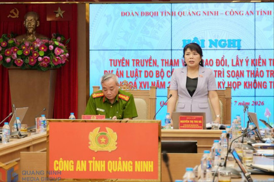Quảng Ninh: Tuyên truyền, tham vấn ý kiến các dự án luật do Bộ Công an chủ trì soạn thảo