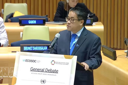 Vietnam calls for stronger international cooperation to achieve SDGs