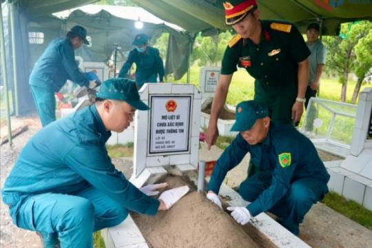 Quảng Ninh hoàn thành vượt tiến độ chiến dịch thu nhận mẫu ADN liệt sĩ
